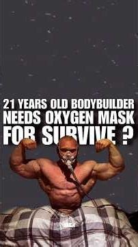 Instagram Oxygen Mask Bodybuilder | 21 Years Old Bodybuilder Needs Oxygen Mask For Sleep Viral Video