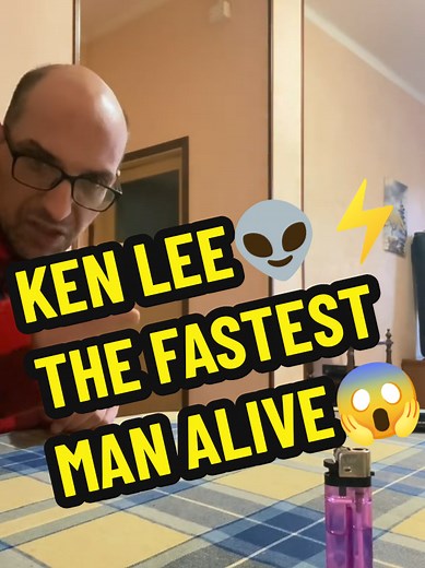 Ken Lee Sonic Boom: Fastest Man Alive?