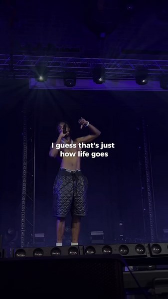 Emotional Performance by Lil Tjay at Concert