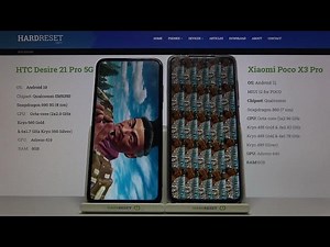 How to AnTuTu Benchmark HTC Desire 21 Pro 5G vs POCO X3 Pro Benchmark Test