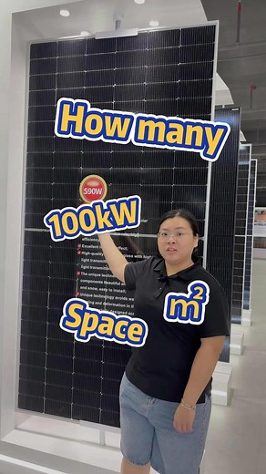 3.4K views · 33 reactions | How many space needed for 100kw solar panel #solarsystem | Mars Solar Power System Manufacturer | Facebook