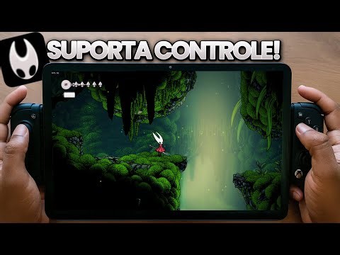 FINALMENTE! HOLLOW KNIGHT SILKSONG MOBILE com CONTROLE e em 144FPS - GAMEPLAY
