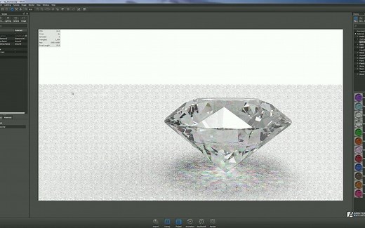 KeyShot渲染钻石视频教学