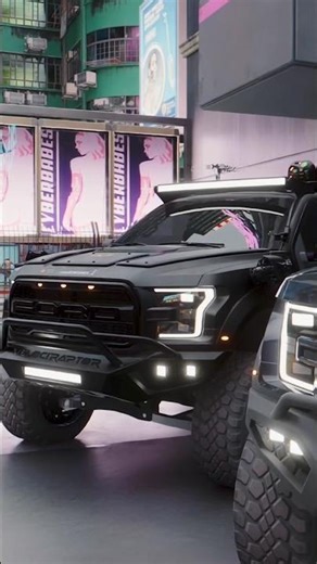 Ultra Realistic Trucks in Cyberpunk 2077 🤯 | 4K RTX Mods Showcase