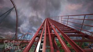 1.4M views · 16K reactions | Get the  ready! Here's your first POV of what a front-row ride on Siren's Curse will look like.  Are you ready for it? Smash that  button if you're excited to ride the tallest, longest, fastest tilt coaster in North America! Learn more about Siren's Curse here  https://bit.ly/4hrxNgx | Cedar Point | Facebook