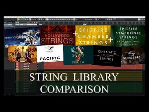 String Library Comparison | Legatos | Layering String Libraries | Pacific, Spitfire, CSS, Afflatus