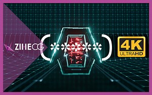 4K 网络安全验证三维动画讲解视频