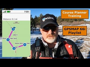 Garmin GPSMAP 66i Course Planner Training