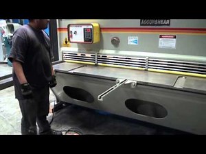 1/4" x 10' Accurshear 625010 Hydraulic Power Shear