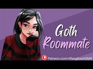 Goth Roommate Wants You to Stay With Her (Sweet) (Playful) (Rain) (F4A)