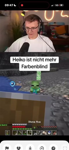 Heiko kann plötzlich Farben sehen: Der lustige Craft Attack Moment 😳