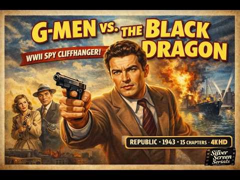 G-MEN vs. THE BLACK DRAGON (1943) | WWII Spy Serial