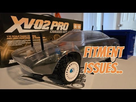 Tamiya XV02 Pro Kit Progress And Issues