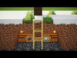 Minecraft | Cómo hacer una BASE SECRETA en la NIEVE