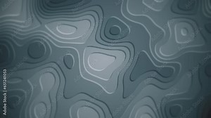 Topographical map styled motion background animation with gently morphing organic shapes. Full HD and a seamless loop.