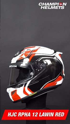 HJC RPHA 12 Lawin Red - Showcase #championhelmets #hjchelmet