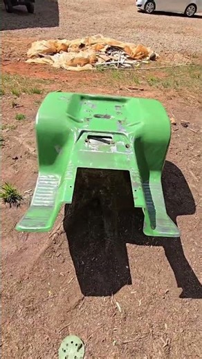 priming the 110 body #tractor #painting #priming #johndeere