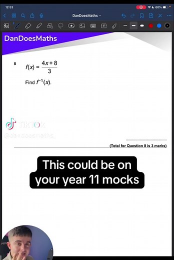 Mastering Inverse Functions for GCSE Maths Exam