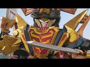 Claw Armor Megazord Transformation!