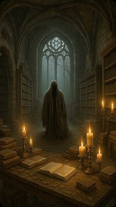 1.9K reactions · 317 shares |  Shhh… You’ve entered the Phantom Library in a Forgotten Castle. The books whisper. The candles flicker. The spirits remember. Every page you turn might not be written in ink… | Halloween We Bring | Facebook