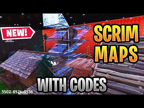 Updated Fortnite Creative Scrim Maps WITH CODES! (Zone Wars, Turtle Wars)