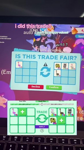 w/f/l ? #adoptme #trading #gaming #addsbysara #GameTok #adoptmeroblox #wfl #roblox #preppy