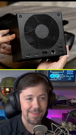 411K views · 6.8K reactions | Today on The Vergecast, The Verge’s Sean Hollister joins us to talk about the new Steam Machine, a 6-inch cube that runs Windows games, but without Windows at the helm. #vergecast #windows #steam #pcgaming | The Verge | Facebook