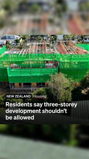 Residents of an east Auckland suburb are seeking legal advice, maintaining a three-storey residential development should no longer be allowed under recently changed planning rules. The development in Farm Cove was allowed by the central government's Medium Density Residential Standards introduced in 2022, which permitted three-storey buildings on most city properties. Contractors at the site had just broken ground in October last year when Auckland Council pulled out of those standards, the resu