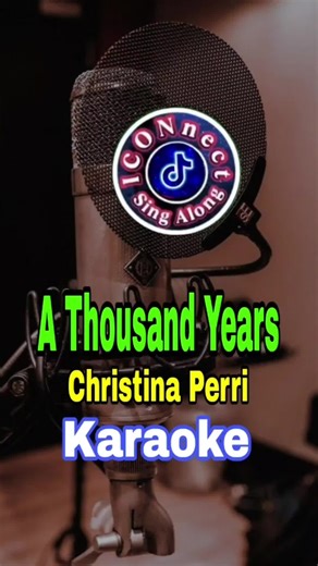 Karaoke Version of A Thousand Years by Christina Perri