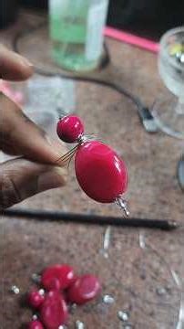 I made big booty pretty PINK beaded spiders 🩷