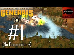 Command & Conquer: Generals - GLA Campaign Playthrough Part 1 (Black Rain, No Commentary)