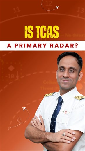 Deval Soni on Instagram: "Aviation Concepts Simplified — TCAS Frequency Explained Ever wondered what frequency TCAS (Traffic Collision Avoidance System) uses or whether it’s based on primary or secondary radar? Here’s a quick explanation- TCAS operates using secondary radar frequencies (1030 & 1090 MHz) — not primary radar. It actively interrogates nearby aircraft transponders and receives replies, allowing the system to detect, analyze, and issue traffic advisories (TA) or resolution advisories