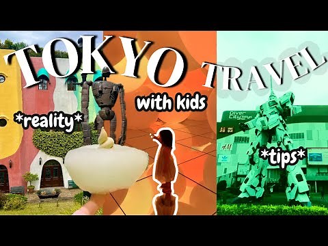 TOKYO JAPAN TRAVEL with kids 🇯🇵 4 Day Trip in Tokyo Japan 2023