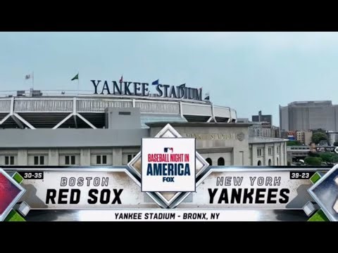 Red Sox vs Yankees MLB On FOX Intro/Theme 6/7/25 | MLB 2025