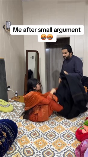 Fiza Masoom on Instagram: "My condition 🤓 #Fizamasoom #funny #comedy #husbandwife #foryou #trending"