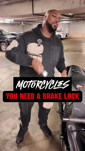 Motorcycle Brake Lock - How to Lock Your Bike in 60 Seconds!