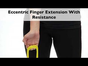 Eccentric Finger Extension With Resistance