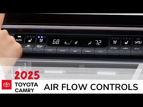 2025 Toyota Camry: Air Conditioner and Heater Control