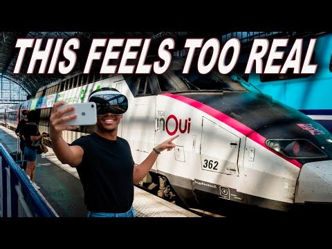You Won’t Believe This Train Experience on Vision Pro!