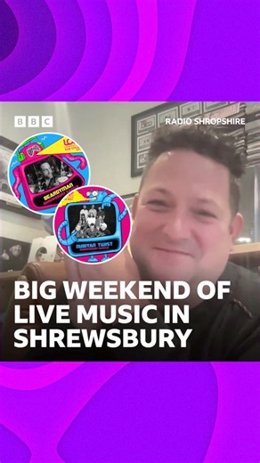 BBC Radio 6 Music's Chris Hawkins looks ahead to a BIG weekend of live music in Shrewsbury, as LOOPFEST arrives this Bank weekend. | BBC Shropshire