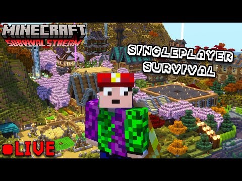 🔴Minecraft 1.21.10 Survival Livestream! Improving the Minecraft Guide Survival World!