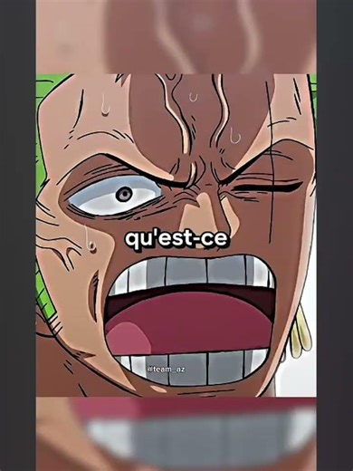 pourquoi les gens rit ? 😭#zoro #onepiece