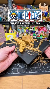 28K views · 52 reactions | Going Merry from One Piece - Print and assembly STL: "[150+ parts/450g] going Merry/one piece Luffy (restored based on Soda's sketches) by DogWang on maker world #onepiecefan #3dprinting | Mike's Quest Log | Facebook
