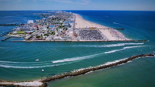 Exploring Ocean City Maryland through Drone Video