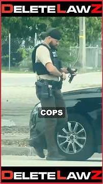 COP TAKES MAN"S FIREARM AND MAKES UP A BS EXCUSE TO DO SO!