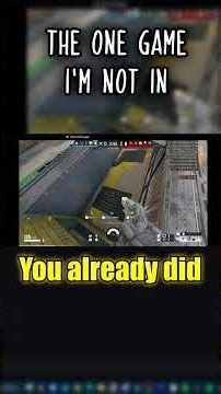 Some good ole siege trash talk