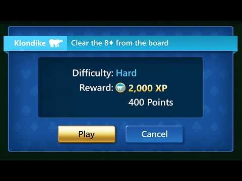 Klondike HARD - April 22, 2026 - Microsoft Daily Challenge - Solitaire