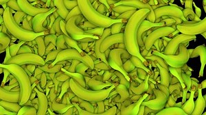 Falling Bananas Fruit Animation Transition On Stock Footage Video (100% Royalty-free) 3704439775 | Shutterstock