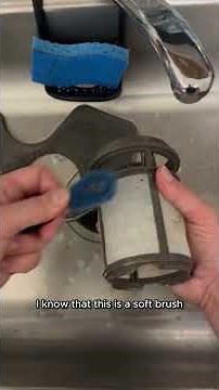 POV: Cleaning My Dishwasher's Drain Filter