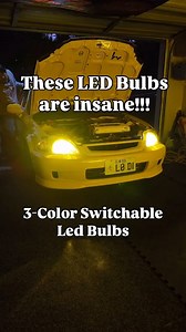 Don't let the elements dictate your drive. Boslla 3 Color LED bulbs are like having three specialized light sets in one! #ledlighting #ledheadlights #3ColorLED #CarUpgrade #boslla | Boslla